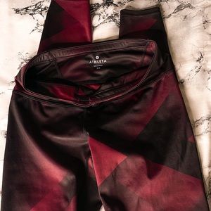 Full length athleta leggings with pocket